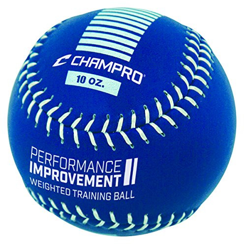 Champro Training Softball, Package Blue, 12-Inch/10-Ounce