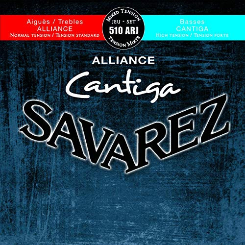 Savarez 510ARJ Alliance Cantiga High Tension Classical Guitar String Set