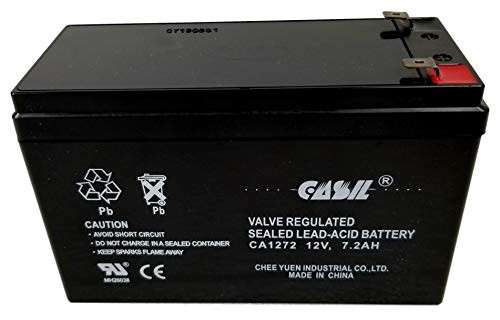 Verizon FiOS PX12072-HG Replacment Battery by Casil 12V 7.2AH F2