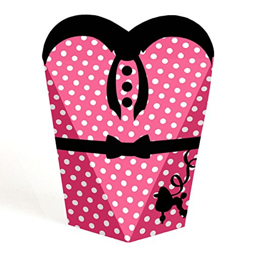 Big Dot of Happiness 50's Sock Hop - 1950s Rock N Roll Party Favors - Gift Favor Boxes for Women - Set of 12 Big Dot of Happiness 50's Sock Hop - 1950s Rock N Roll Party Favors - Gift Favor Boxes for Women - Set of 12