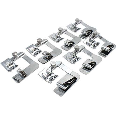 Exceart 7pcs Sewing Machine Presser Foot Sewing Machine Kit Household DIY Spare Parts Accessories for Sewing Machine Brother Singer Janome Toyota Exceart 7pcs Sewing Machine Presser Foot Sewing Machine Kit Household DIY Spare Parts Accessories for Sewing Machine Brother Singer Janome Toyota