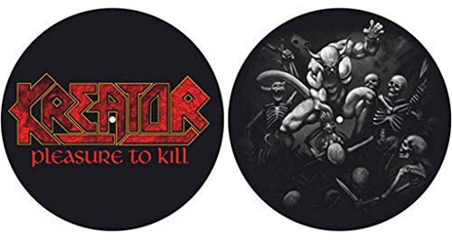Kreator 'Pleasure To Kill' Turntable Slipmat Set