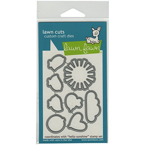 Lawn Fawn Lawn Cuts Custom Craft Die - Hello Sunshine (LF798) Lawn Fawn Lawn Cuts Custom Craft Die - Hello Sunshine (LF798)