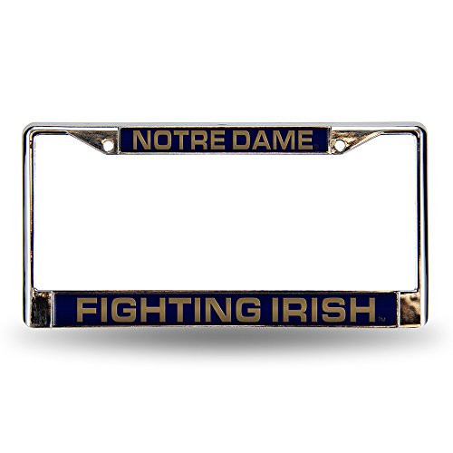 Notre Dame Fighting Irish Laser Chrome Frame from Rico