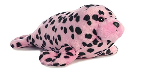 Aurora World Destination Nation Animal Pink Harbor Seal Plush