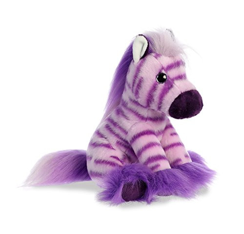 Aurora World Plush Magnificent Mane Taffy Zebra, Medium