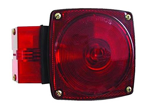 Optronics Square Over 80inch  Submersible Trailer Tail Light ST5RB - Left