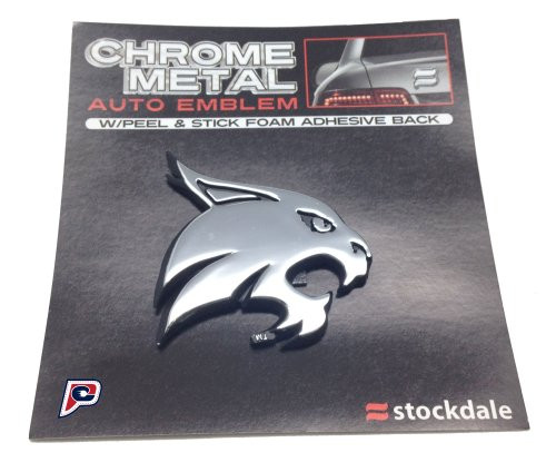Patch Collection Texas State Bobcats Logo Chrome Premium Solid Metal Car Auto Emblem Patch Collection Texas State Bobcats Logo Chrome Premium Solid Metal Car Auto Emblem