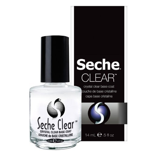 Seche Clear Base Coat 5 oz. No Formaldehyde  and  No Toluene Case of 6