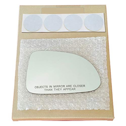 Mirror Glass Replacement plus  Adhesive Pads for 2000-2009 Honda S2000 Passenger Side