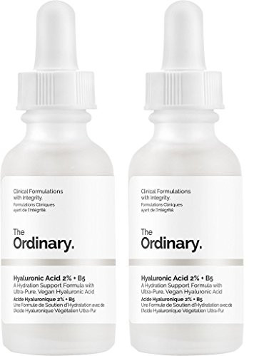 2 Packs of The Ordinary Hyaluronic Acid 2 percent plus  B5 30ml
