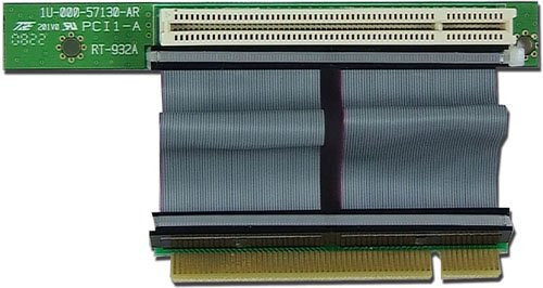 PLINKUSA RACKBUY 1U 2U ?IPC Rackmount Chassis PCI 32 bit Riser Card w/Ribbon R1PCI1-1R