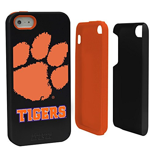 Guard Dog NCAA Hybrid Case for iPhone 5/5s/SE  Clemson Tigers  Black