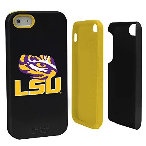 Guard Dog NCAA Hybrid Case for iPhone 5/5s/SE  LSU Tigers  Black