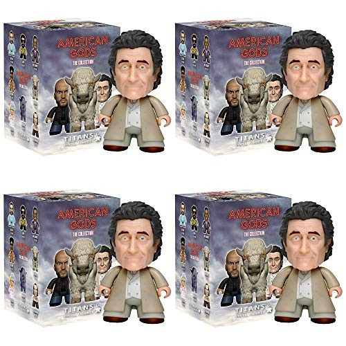 American Gods Collection 4 Sealed Blind Boxes 3inch  Mini Vinyl Figures