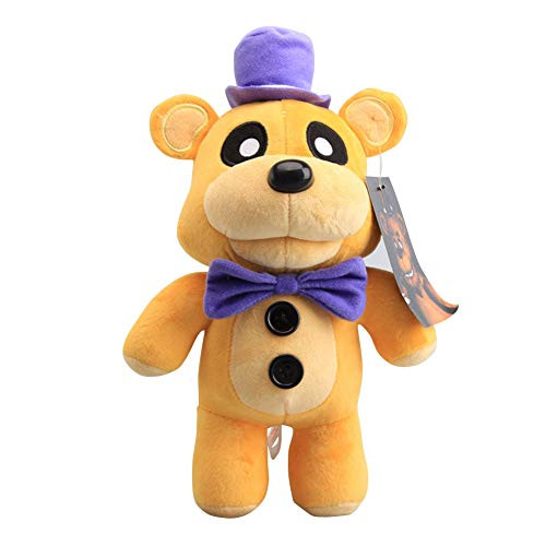 YLEAFUN Five Nights at Freddy's Dolls Figure Toys, Gifts for Five Nights at Freddy's Fans 12 Inch Soft Toy - Stuffed Toys Dolls - Kids Gifts Freddy Fazbear Plush Toys