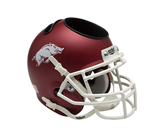 Schutt NCAA Arkansas Razorbacks Helmet Desk Caddy Classic