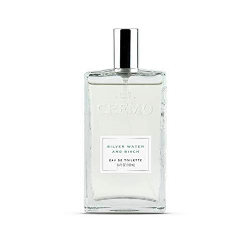 Cremo Silver Water and Birch Cologne Spray, A Crisp Scent with Notes of Forest Moss, Lavender and White Birch, 3.4 Oz Cremo Silver Water and Birch Cologne Spray, A Crisp Scent with Notes of Forest Moss, Lavender and White Birch, 3.4 Oz