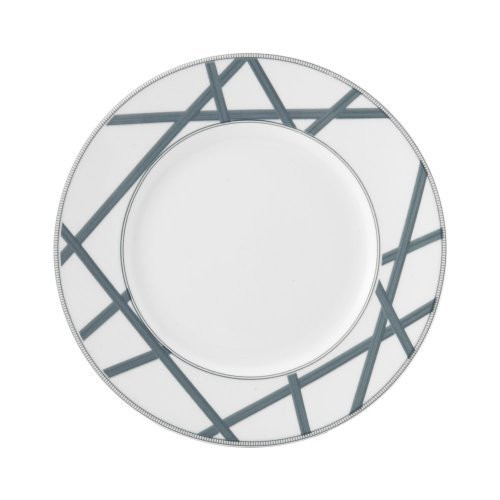 Mikasa Cadence Slate Crisscross Salad Plate, 8.5-Inch