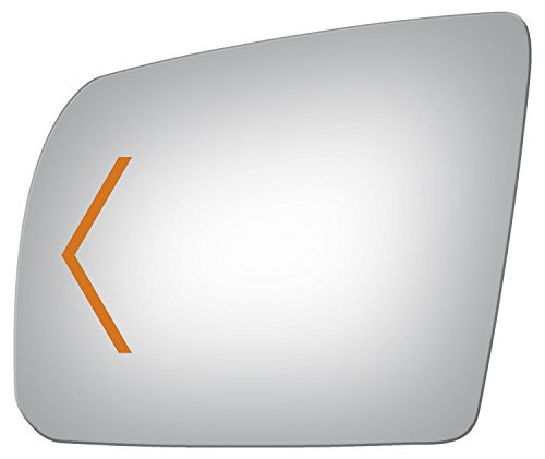 Burco 4170S Flat Driver Side Power Replacement Mirror Glass for Toyota Sequoia, Tundra 2007, 2008, 2009, 2010, 2011, 2012, 2013, 2014, 2015, 2016