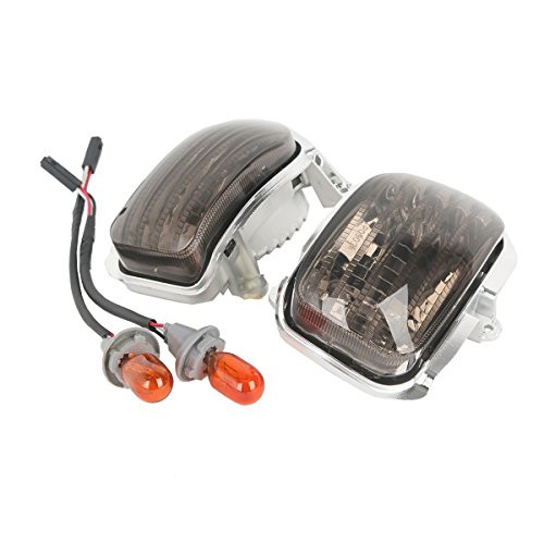 XMT-MOTO Smoke Front Side Turn Signal Lights For Honda F6B 2013 2014 2015,Honda Goldwing GL1800 2001-2014 XMT-MOTO Smoke Front Side Turn Signal Lights For Honda F6B 2013 2014 2015,Honda Goldwing GL1800 2001-2014
