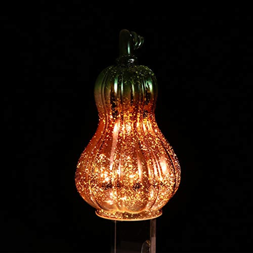 LEDMOMO Mercury Glass Pumpkin Light Battery Operated Jack-o-Lantern Pumpkin Lantern, Halloween Pumpkin Decorations Night Light, Party Favor for Halloween Haunted House Fall Home LEDMOMO Mercury Glass Pumpkin Light Battery Operated Jack-o-Lantern Pumpkin Lantern, Halloween Pumpkin Decorations Night Light, Party Favor for Halloween Haunted House Fall Home