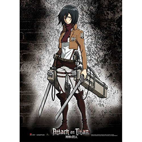 Attack on Titan - Mikasa Wallscroll