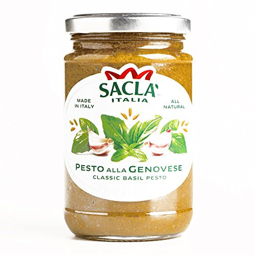 Sacla Pesto Alla Genovese Sauce 0.23 oz each 1 Item Per Order, not per case