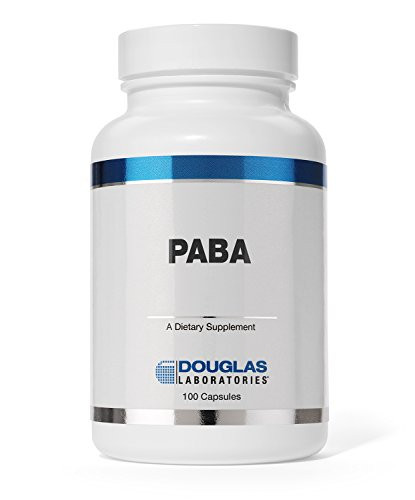 Douglas Laboratories - PABA (500 mg.) - Antioxidant Properties to Support Healthy Skin and Hair* - 100 Capsules