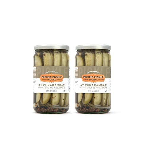 Ay Cukarambas 2-pack - Semi-spicy pickle spears 24oz jar