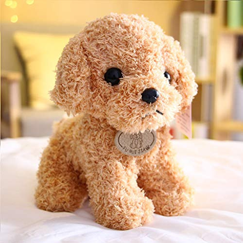 HitHopKing Plush Figure Toys  Cute Plush Doll Stuffed Animal Plushies Toys, Plush Dog Toy , Pillow Plush Toy , Plush Realistic Corgi Stuffed Animal for Boys and Girls Beige, 25cm/10 inch