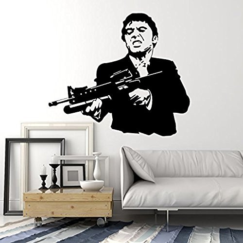 Andre Shop Wall Stickers Vinyl Decal Scarface Gangster Mafia Shootingig1678SX6M2 Andre Shop Wall Stickers Vinyl Decal Scarface Gangster Mafia Shootingig1678SX6M2