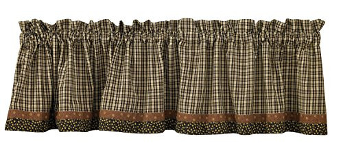 Park Designs Cider Mill Border Lined Valance, 72 x 14