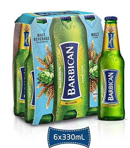 Barbican Malt Beverage inch  Non Alcoholic inch  Drink - Pack of 6 Glass Bottles 330ML