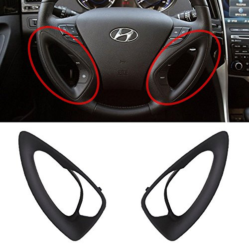 Automotiveapple Sell, OEM Genuine Steering Wheel Ornament 2-pc Set for 2011~2013 Hyundai i45  Sonata YF