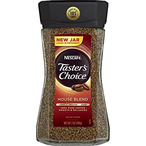 Nescafe Taster's Choice Instant Coffee, House Blend, 7 Ounce Pack of 2