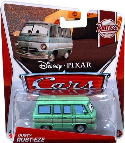 Disney / Pixar CARS Movie 155 Die Cast Car Dusty Rust-Eze Rust-eze Racing 1/8