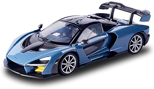 McLaren Senna Gray Metallic and Black Timeless Legends 1/24 Diecast Model Car by Motormax 79355