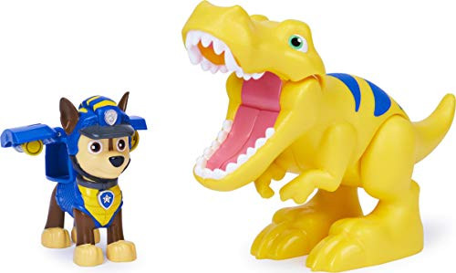 PAW PATROL SPINMASTER - 6059509 Dino Rescue - Chase  and  Tyrannosaurus Rex - Set mit Figur und Dino