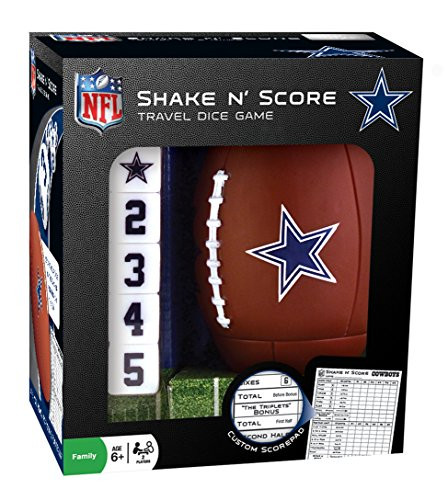NFL Dallas Cowboys Shake 'n Score Dice Game