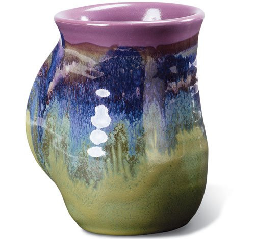 Clay in Motion Handwarmer Mug - Mossy Creek - Right Handed Clay in Motion Handwarmer Mug - Mossy Creek - Right Handed