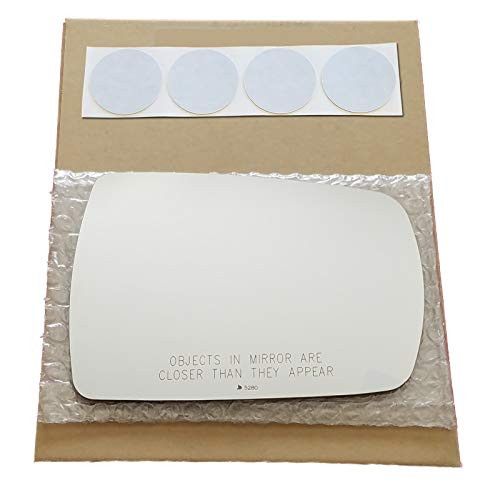 Mirror Glass Replacement plus  Adhesive Pads for 2006-2012 Kia Sedona Passenger Side