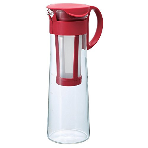 Hario"Mizudashi" Cold Brew Coffee Pot, 1000ml, Red