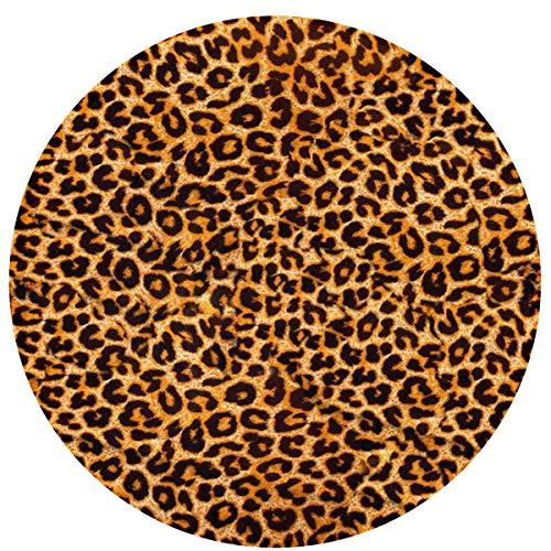 NiYoung Leopard Print Non Slip Door Mat Outdoor Decorative Garden Office Bathroom Bedroom Living Room Door Mat with Non Slip Inside  and  Outside Area Rug Floor Mat 24Inch