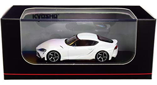Toyota GR Supra RHD Right Hand Drive White 1/64 Diecast Model Car by Kyosho KS07110W Toyota GR Supra RHD Right Hand Drive White 1/64 Diecast Model Car by Kyosho KS07110W