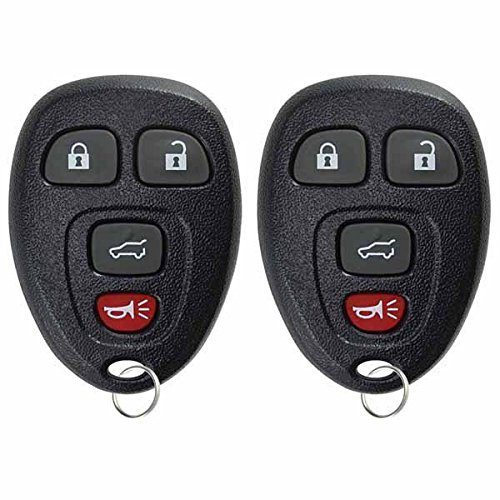 KeylessOption Keyless Entry Remote Control Car Key Fob Replacement for 15913416 Pack of 2