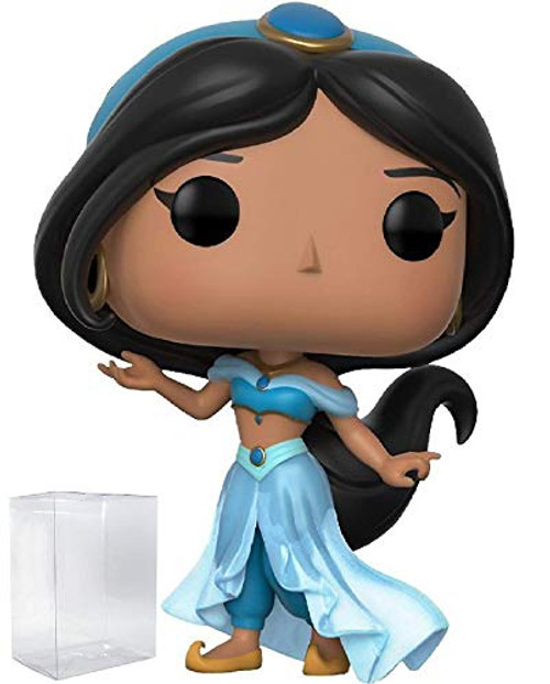 Disney Aladdin - Jasmine Funko Pop Vinyl Figure Includes Compatible Pop Box Protector Case Disney Aladdin - Jasmine Funko Pop Vinyl Figure Includes Compatible Pop Box Protector Case