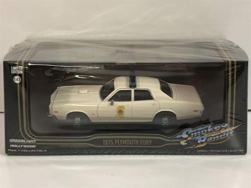 Greenlight 86557 1 43 Smokey  and  The Bandit 1977 - 1975 Plymouth Fury Mississippi Highway Patrol