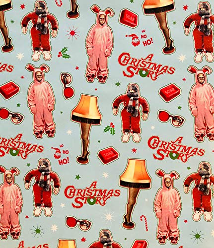 Christmas Story Wrapping Paper - Large Roll 70 Sq. Ft. - Fun Gift Wrap