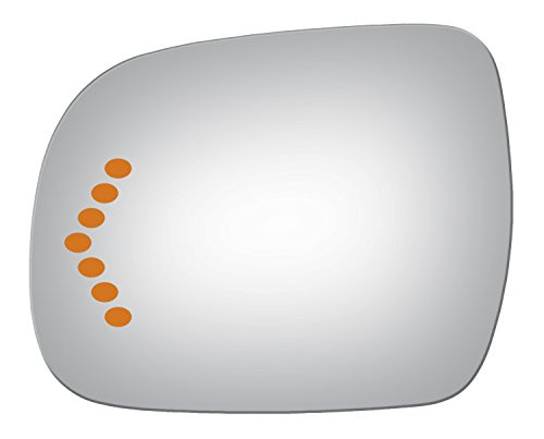 Burco 4626S Flat Driver Side Power Replacement Mirror Glass for 05-07 Toyota Sienna 2005, 2006, 2007
